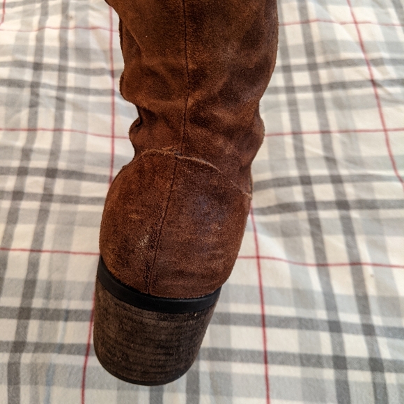 Born brown suede boots, size 10 - Picture 7 of 10